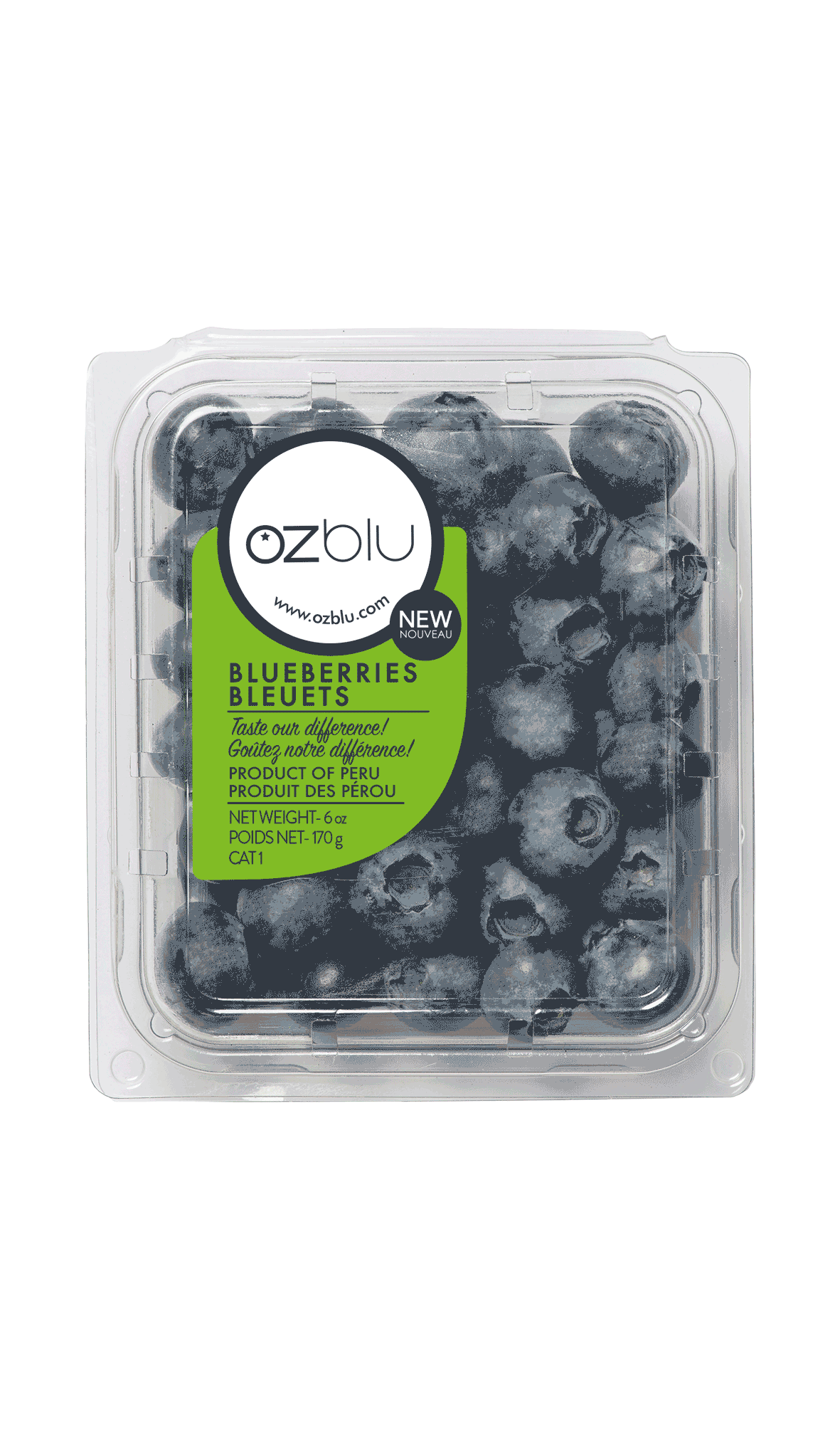 United Exports Blueberries, Fresh, Jumbo 9.8 Oz