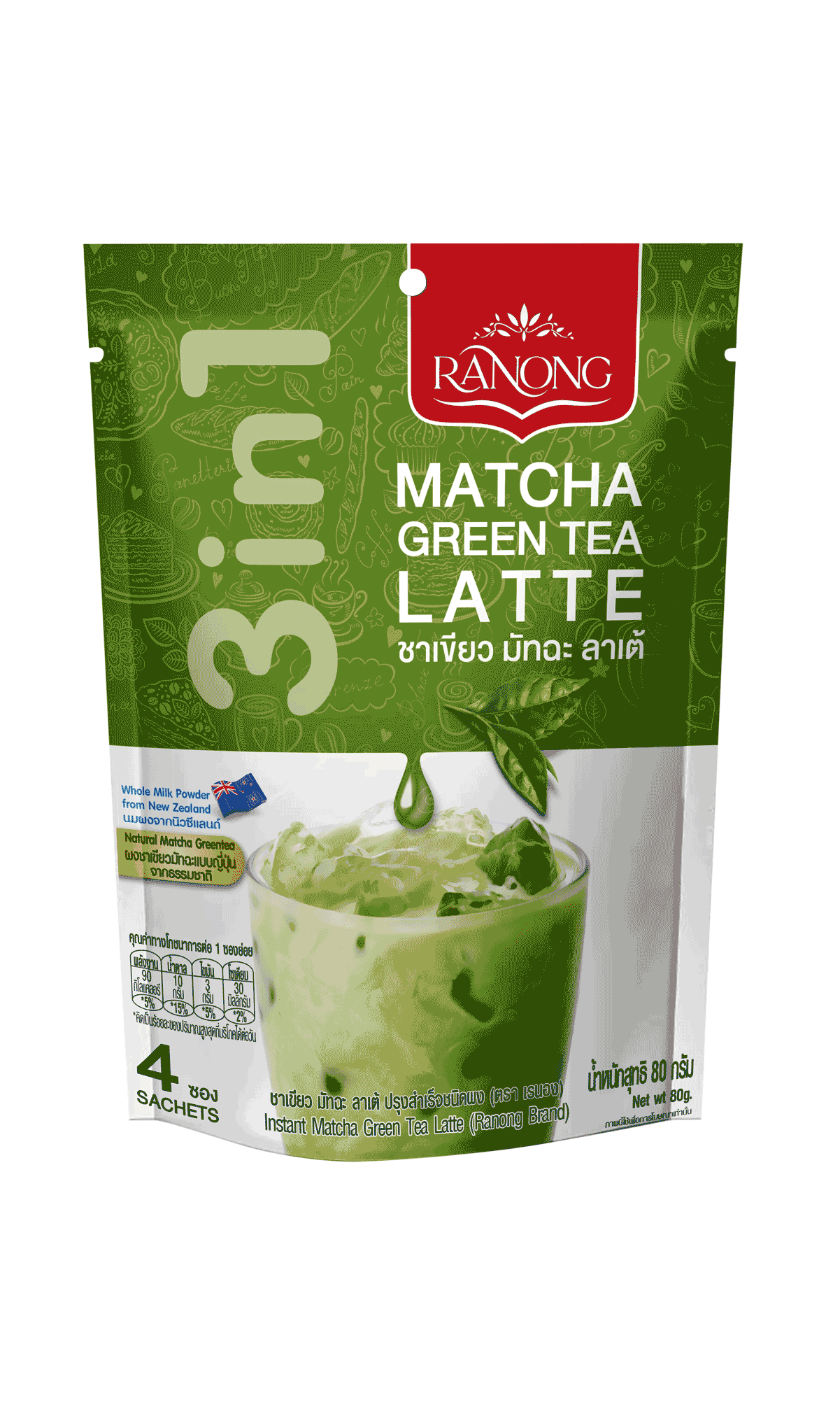 International Taste Institute Itqi Green Tea Co Ltd Instant Matcha Green Tea Latte